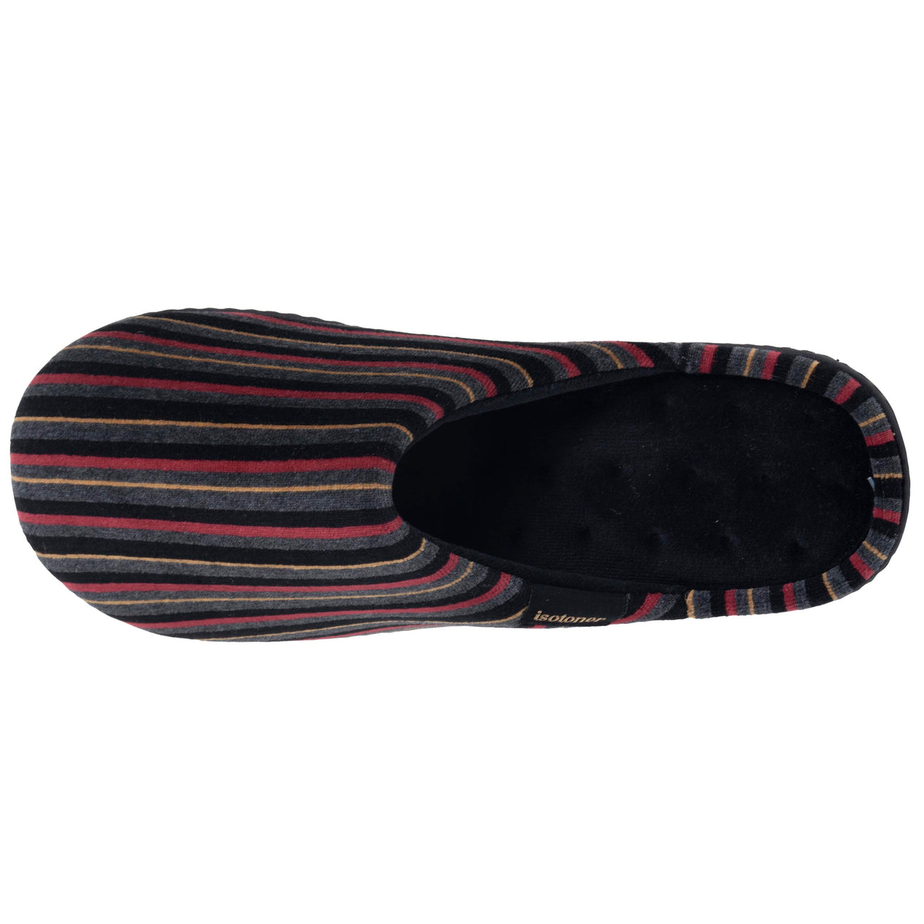 Zapatillas de casa Chinelas Hombre Rayas Burdeos