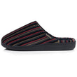 Zapatillas de casa Chinelas Hombre Rayas Burdeos