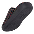 Zapatillas de casa Chinelas Hombre Rayas Burdeos