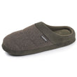 Zapatillas de casa Chinelas Hombre polar Caqui jaspeado