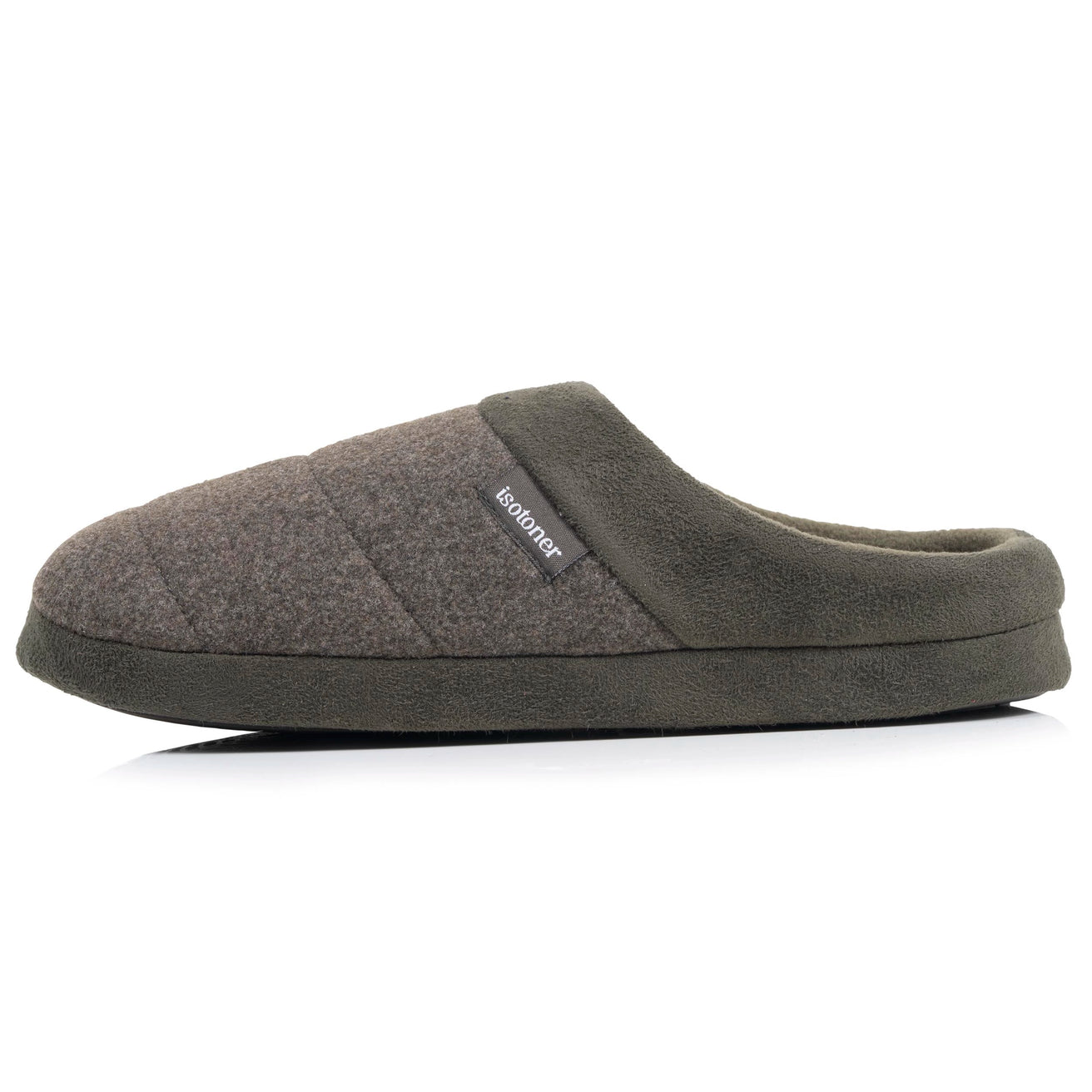 Zapatillas de casa Chinelas Hombre polar Caqui jaspeado