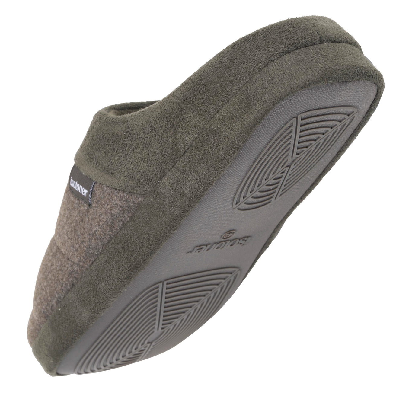 Zapatillas de casa Chinelas Hombre polar Caqui jaspeado