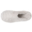 Zapatillas de casa chinelas planas Mujer Marfil