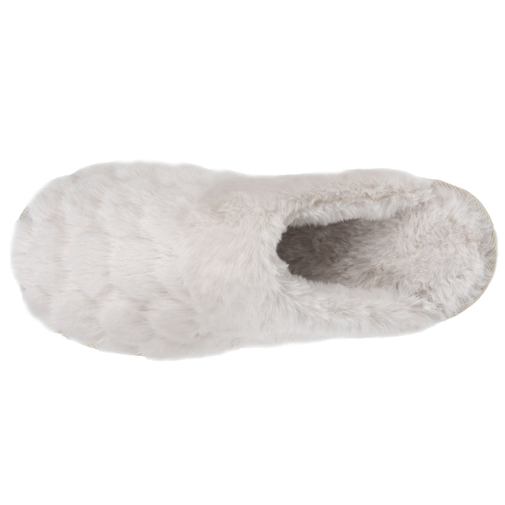 Zapatillas de casa chinelas planas Mujer Marfil - Isotoner