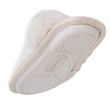 Zapatillas de casa chinelas planas Mujer Marfil