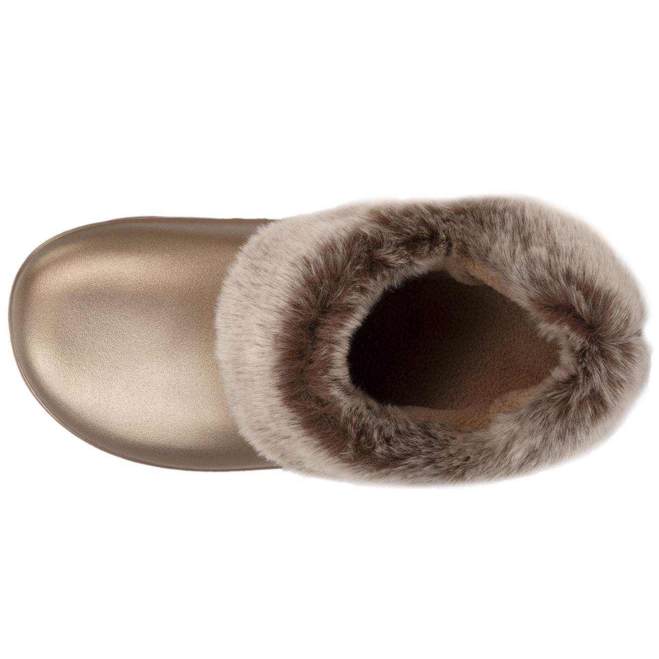 Zuecos Mujer Forrados Beige