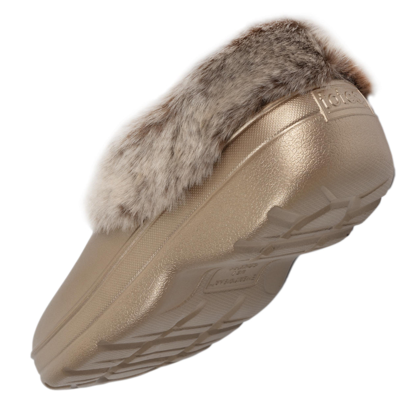 Zuecos Mujer Forrados Beige