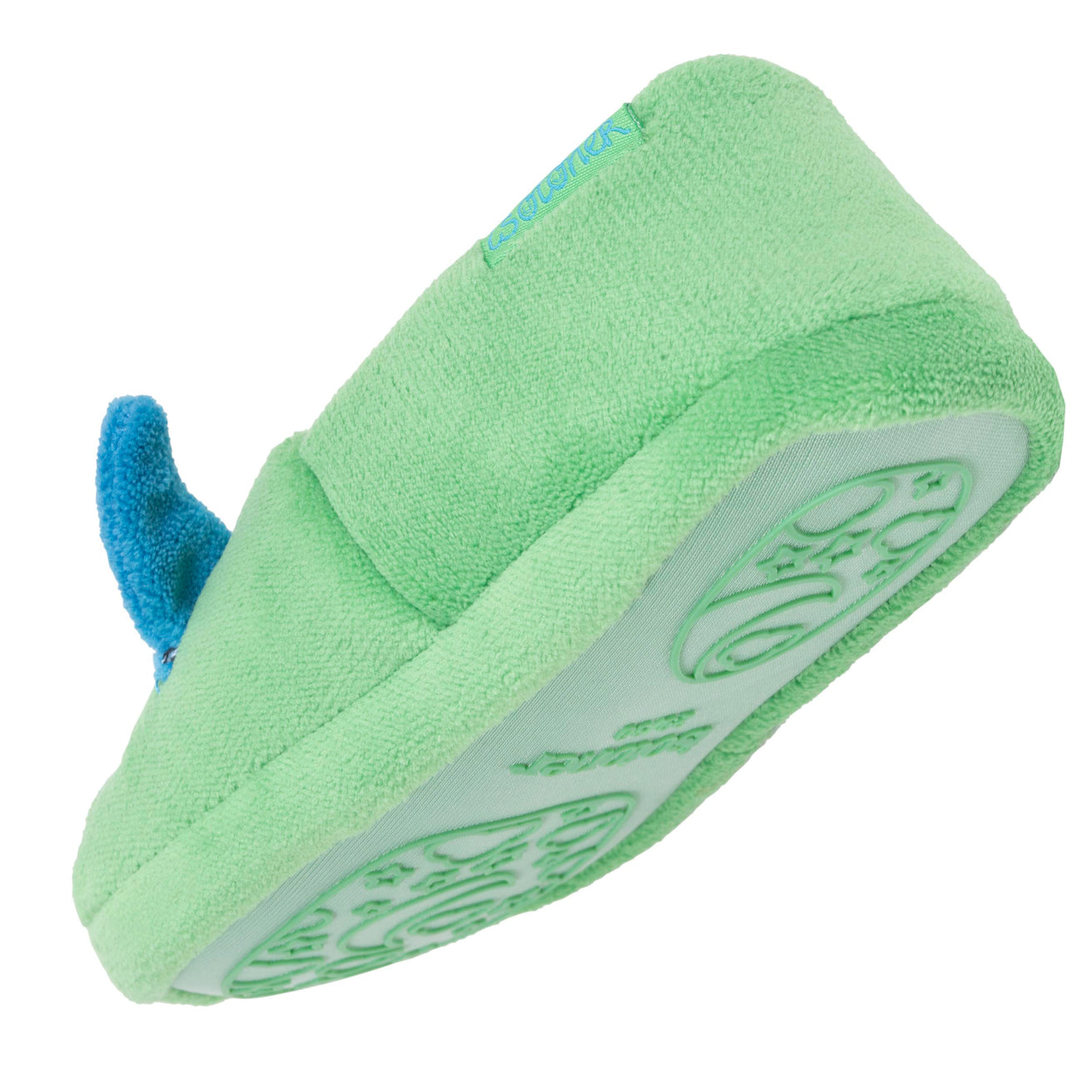 Zapatillas de casa Slipper Niños micro-esponja Verde