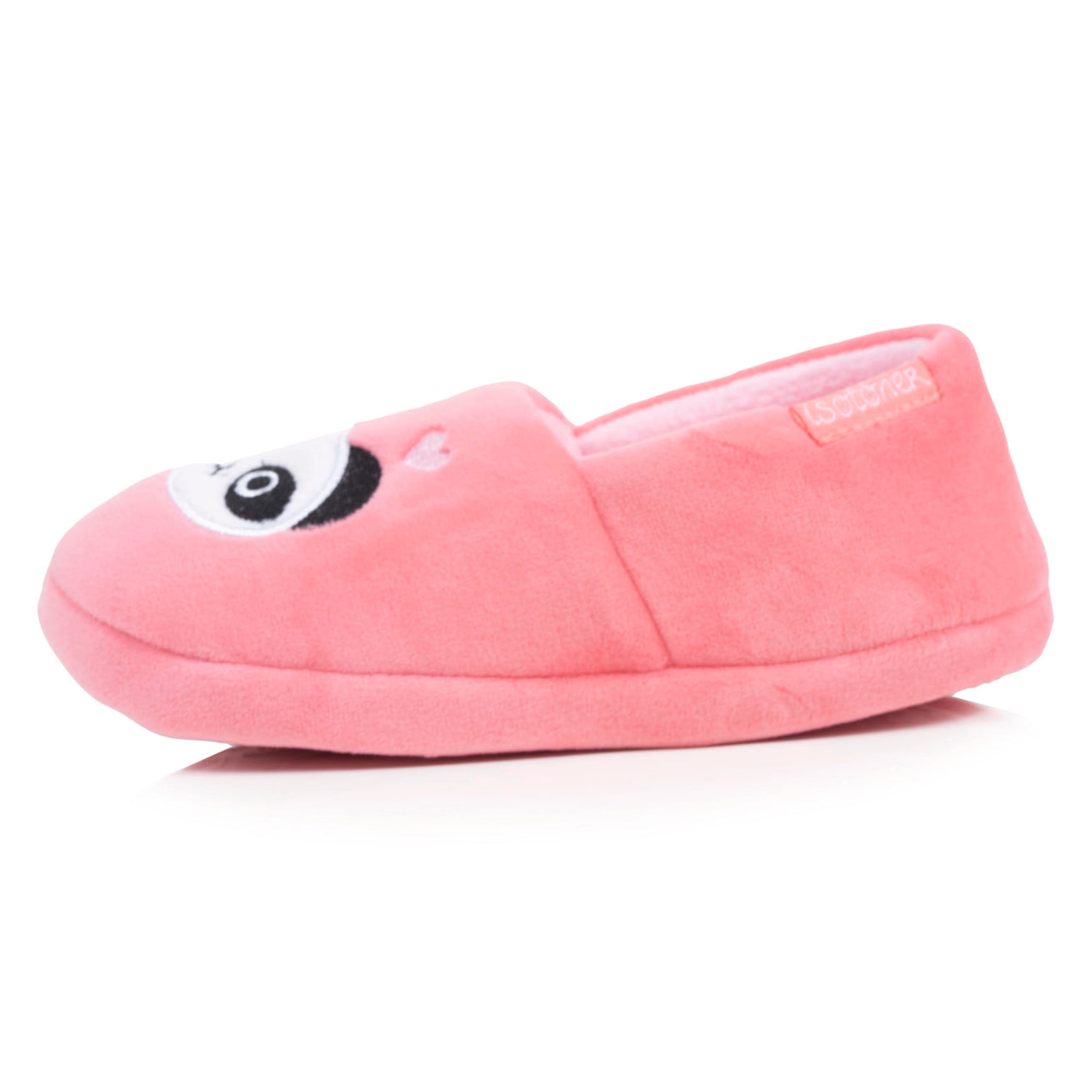 Zapatillas de casa Slipper Niños terciopelo Rosa