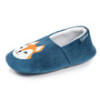 Zapatillas de casa Slipper Niños terciopelo Azul