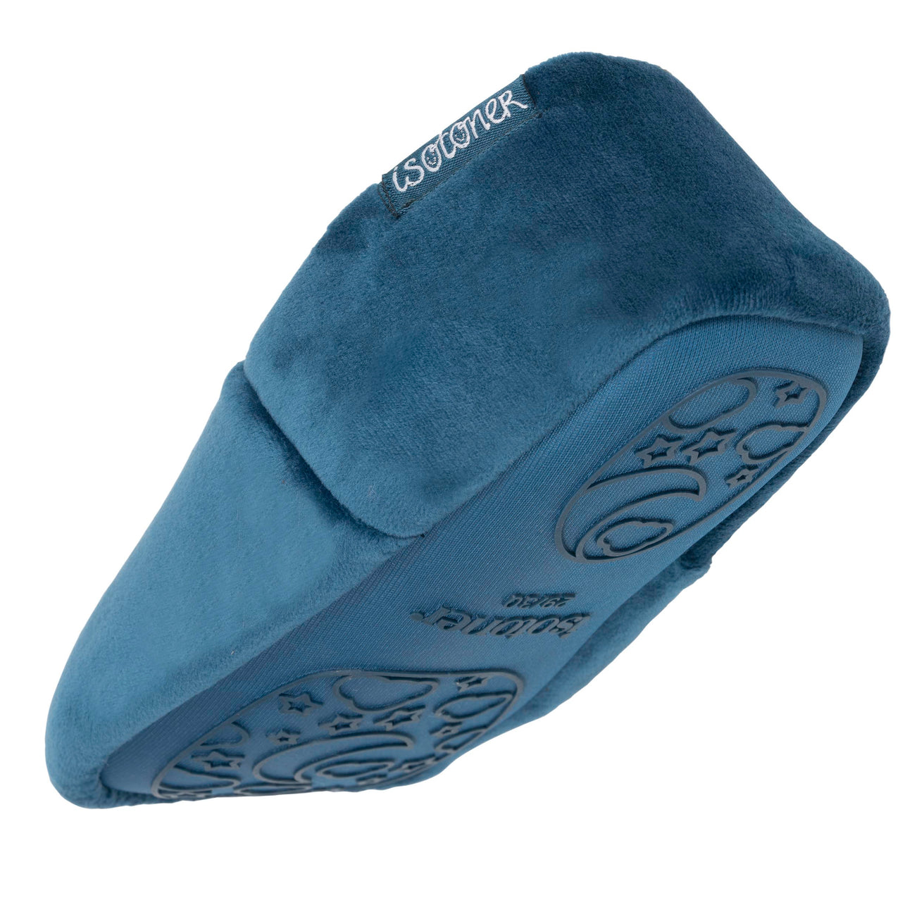 Zapatillas de casa Slipper Niños terciopelo Azul