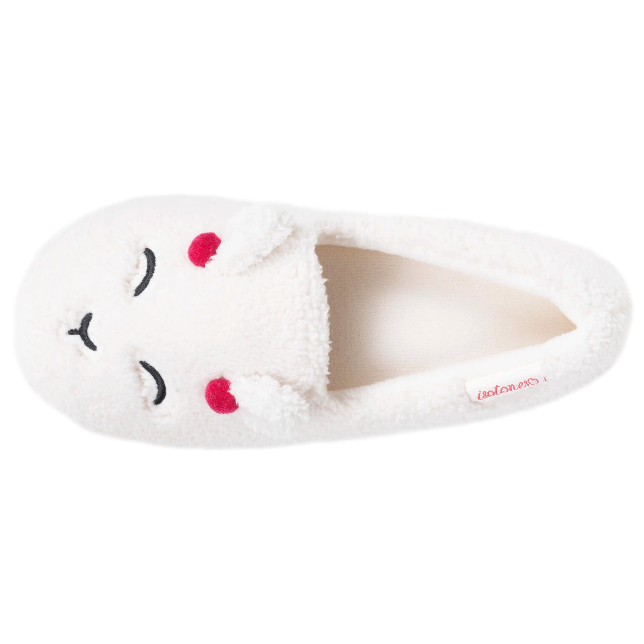 Zapatillas de casa Slippers Mujer sherpa lama Marfíl