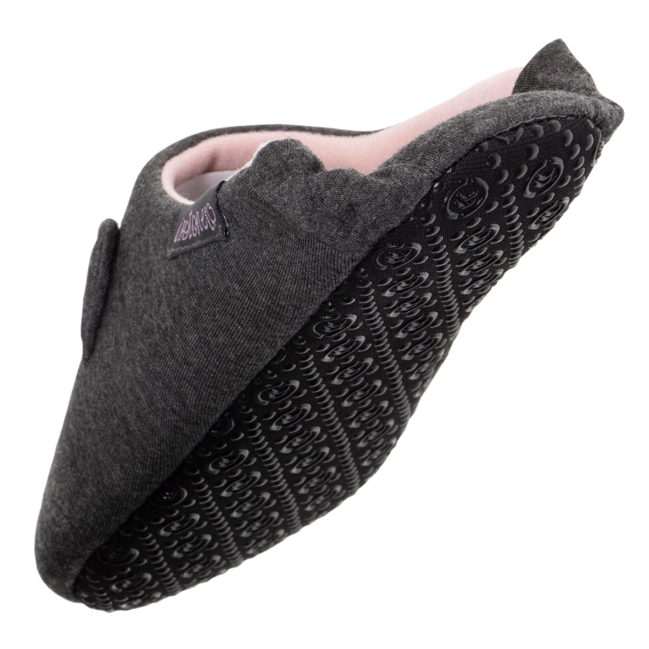 Zapatillas de casa babuchas Mujer 3D Gris jaspeado oscuro