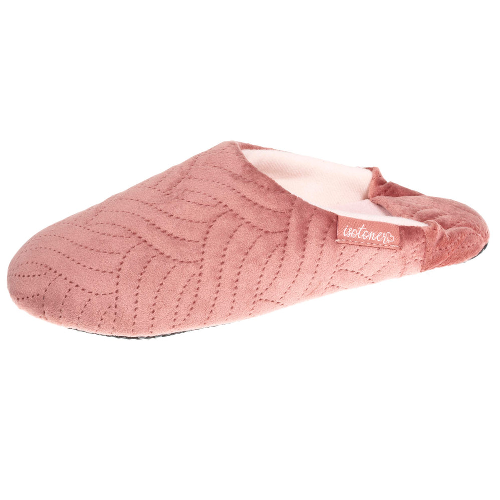 Zapatillas de casa babuchas Mujer Blush - Isotoner