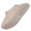 Zapatillas de casa babuchas Mujer Oso Beige