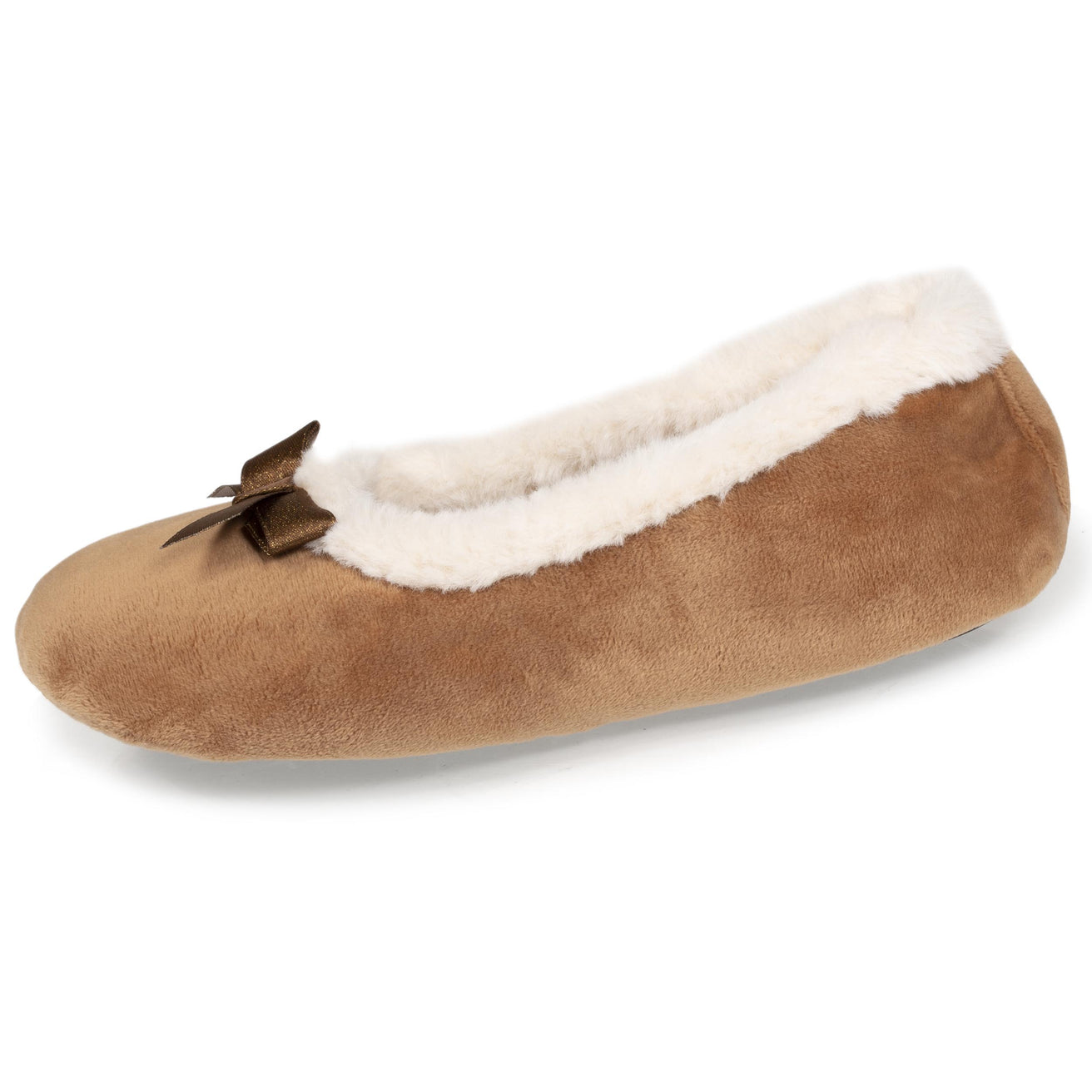 Zapatillas de casa bailarinas Junior Camel Nudo