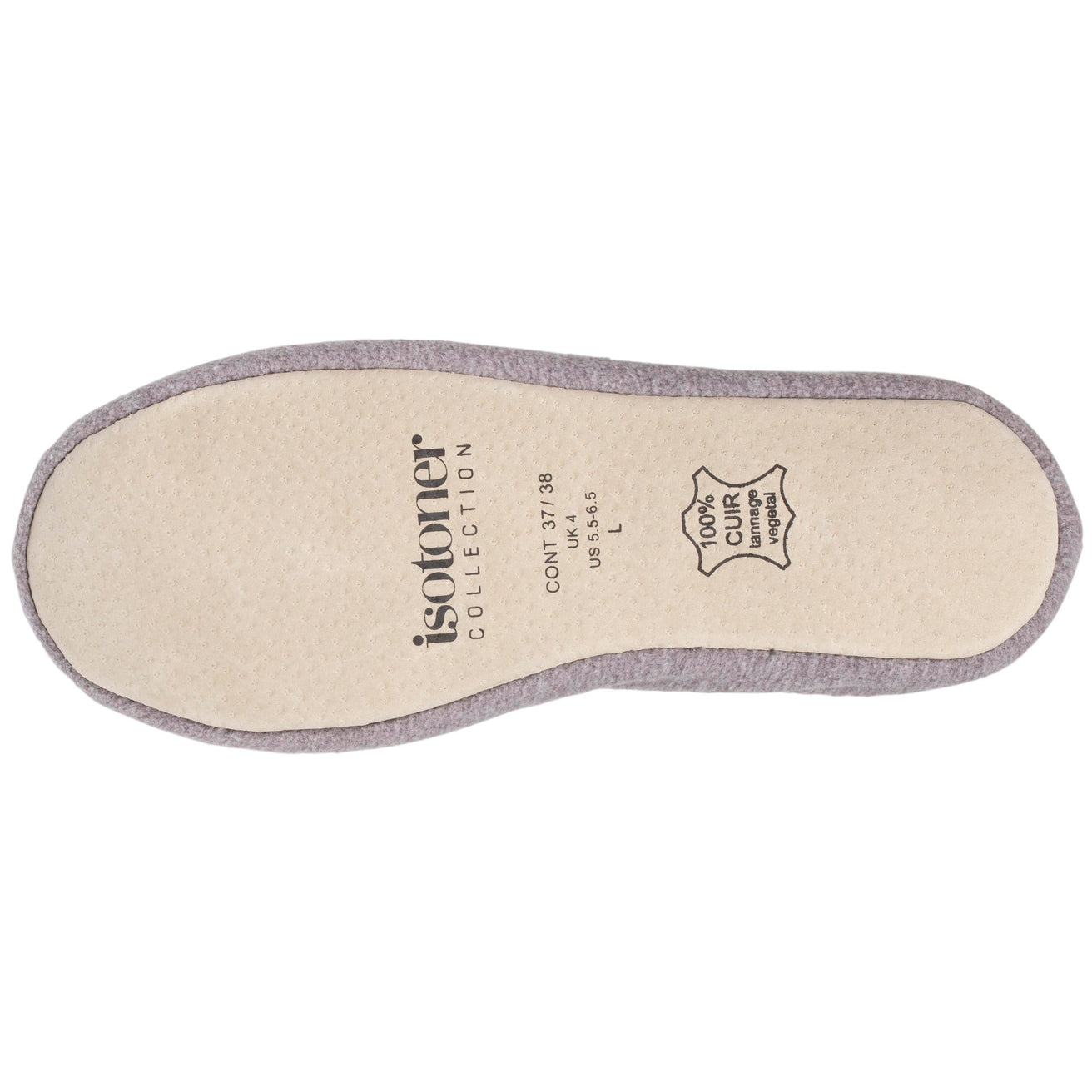 Zapatillas de casa bailarinas Mujer Polar