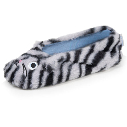 Zapatillas de casa bailarinas 3D Mujer Gato atigrado - Isotoner