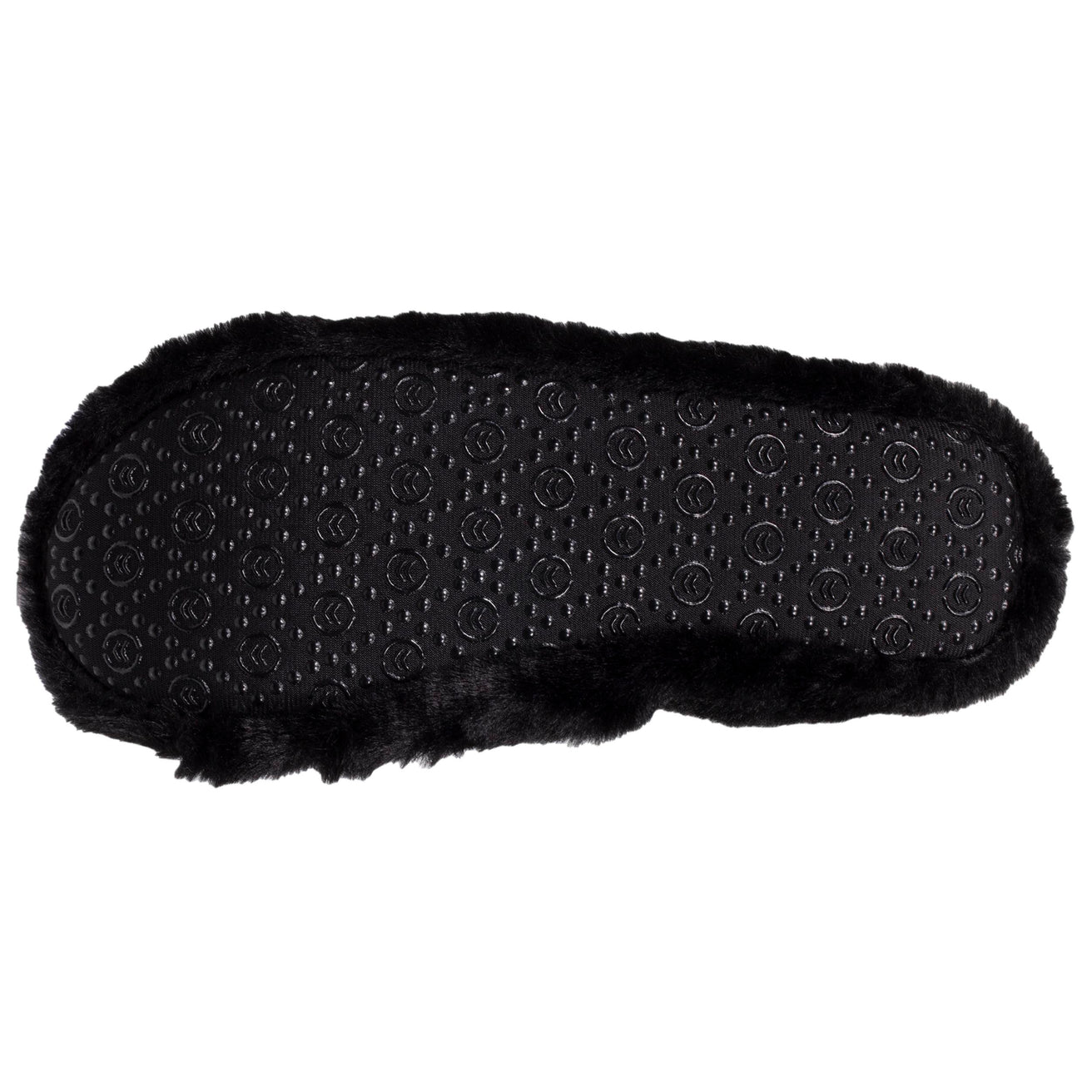 Zapatillas de casa bailarinas 3D Mujer Panda Negro