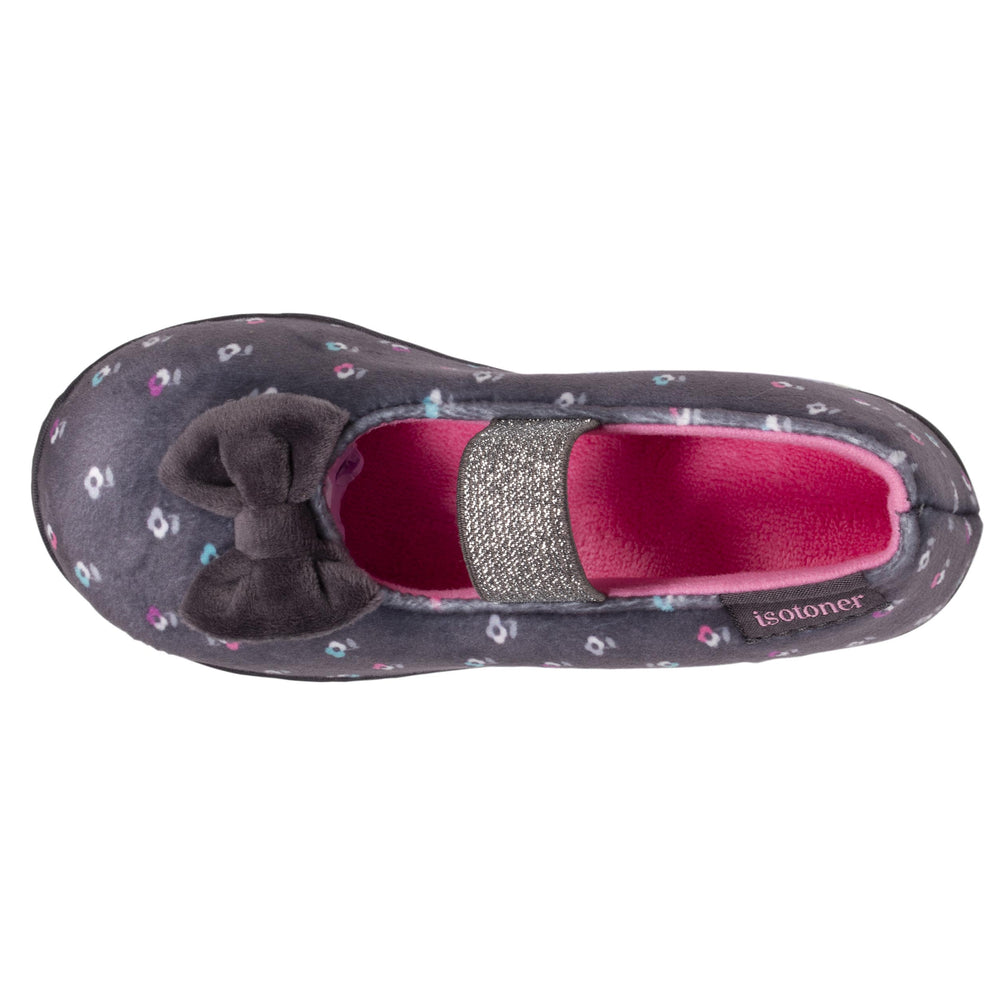 Zapatillas de casa bailarinas Niños Flores - Isotoner
