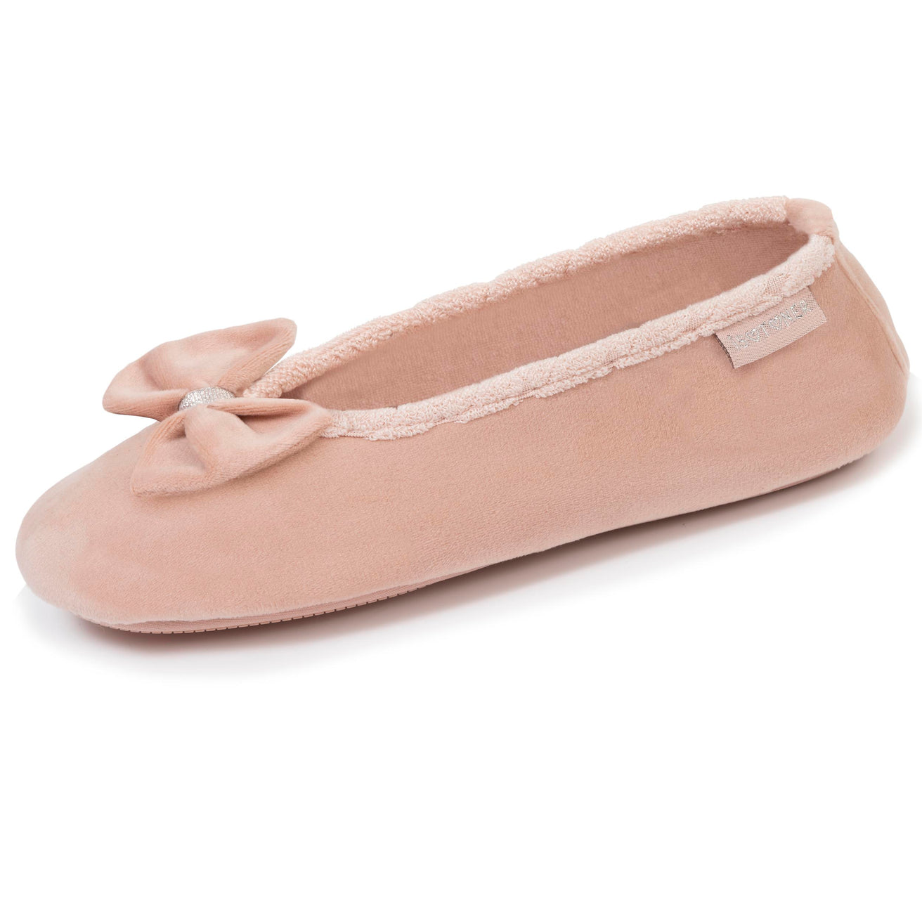 Zapatillas de casa bailarinas Mujer Blush