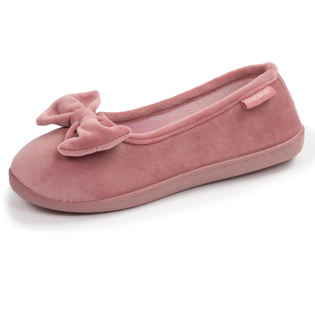 Zapatillas de casa bailarinas Mujer Blush cebra