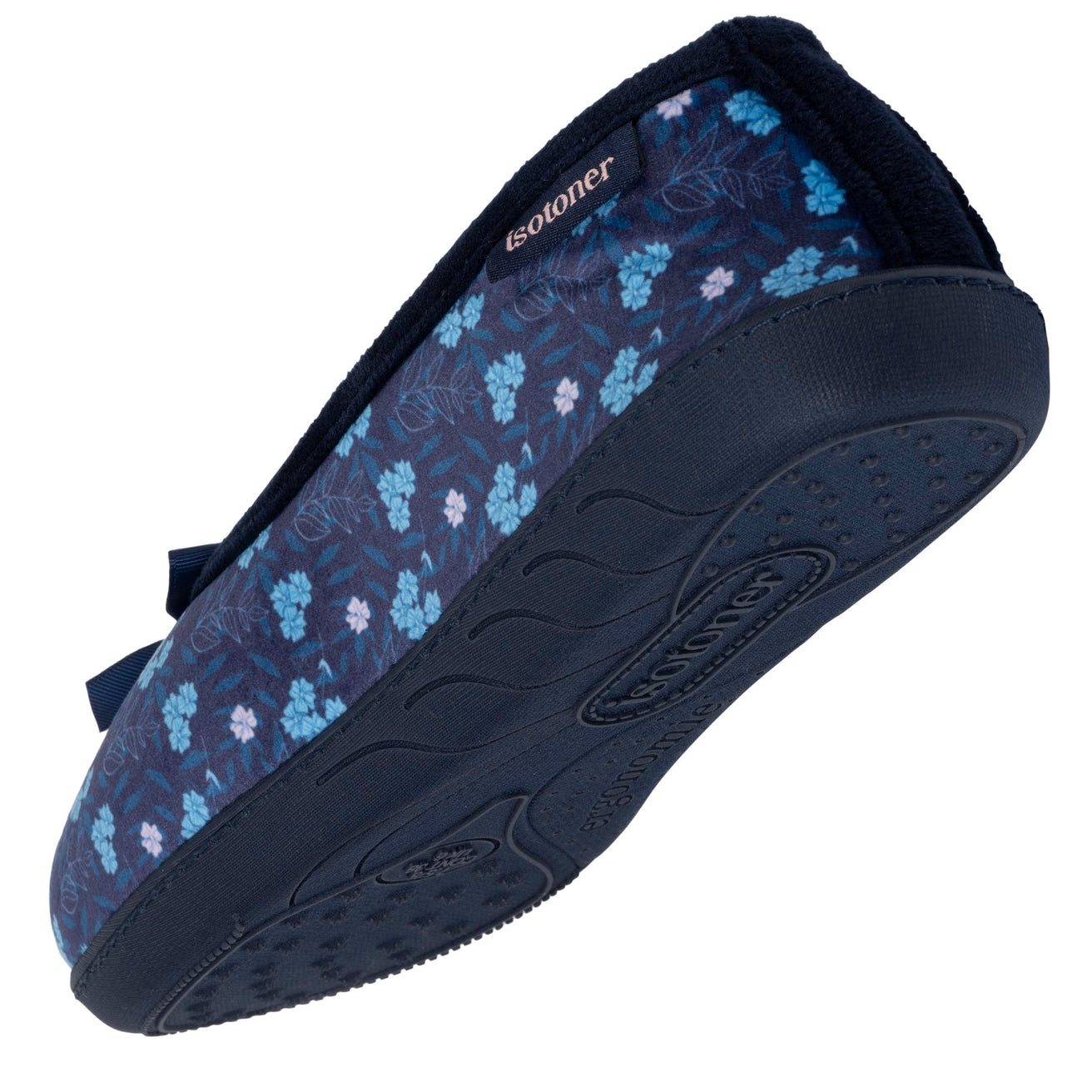 Zapatillas de casa bailarinas Mujer Fleur Azul