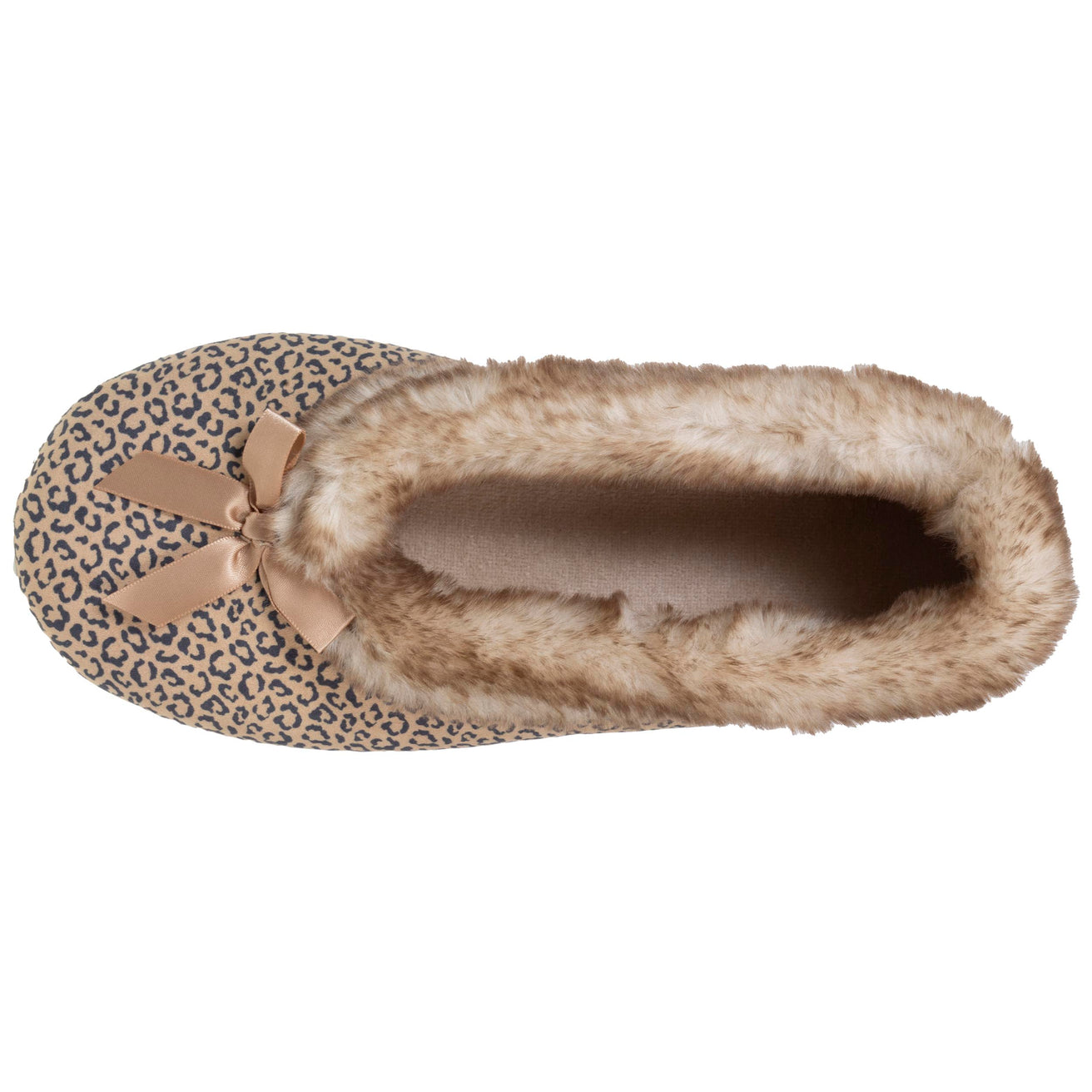 Zapatillas de casa bailarinas Mujer Leopardo