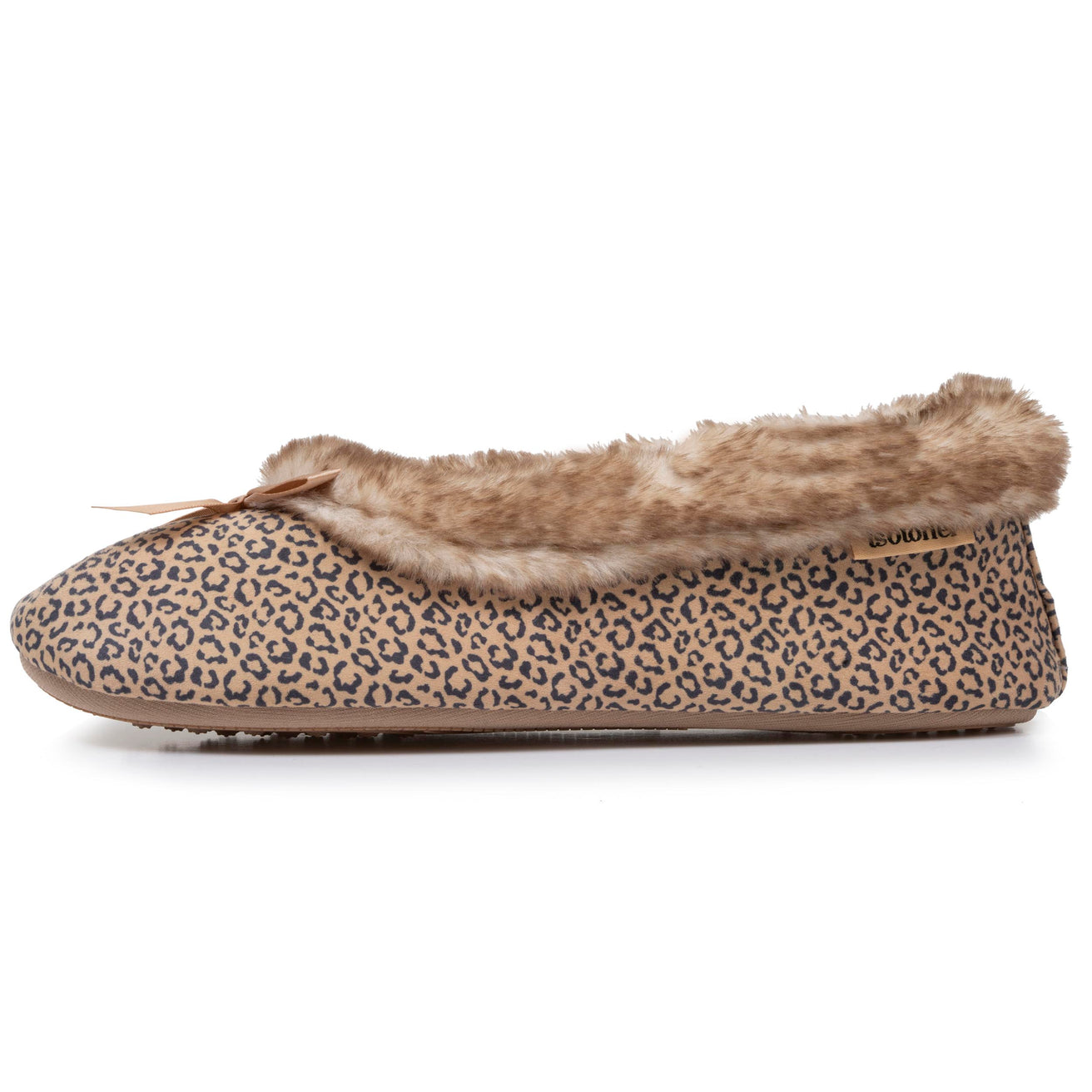 Zapatillas de casa bailarinas Mujer Leopardo