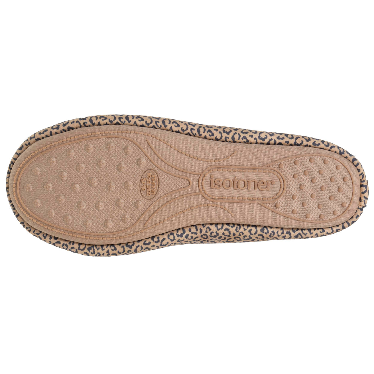 Zapatillas de casa bailarinas Mujer Leopardo