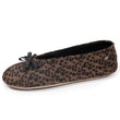 Zapatillas de casa bailarinas Mujer Leopardo