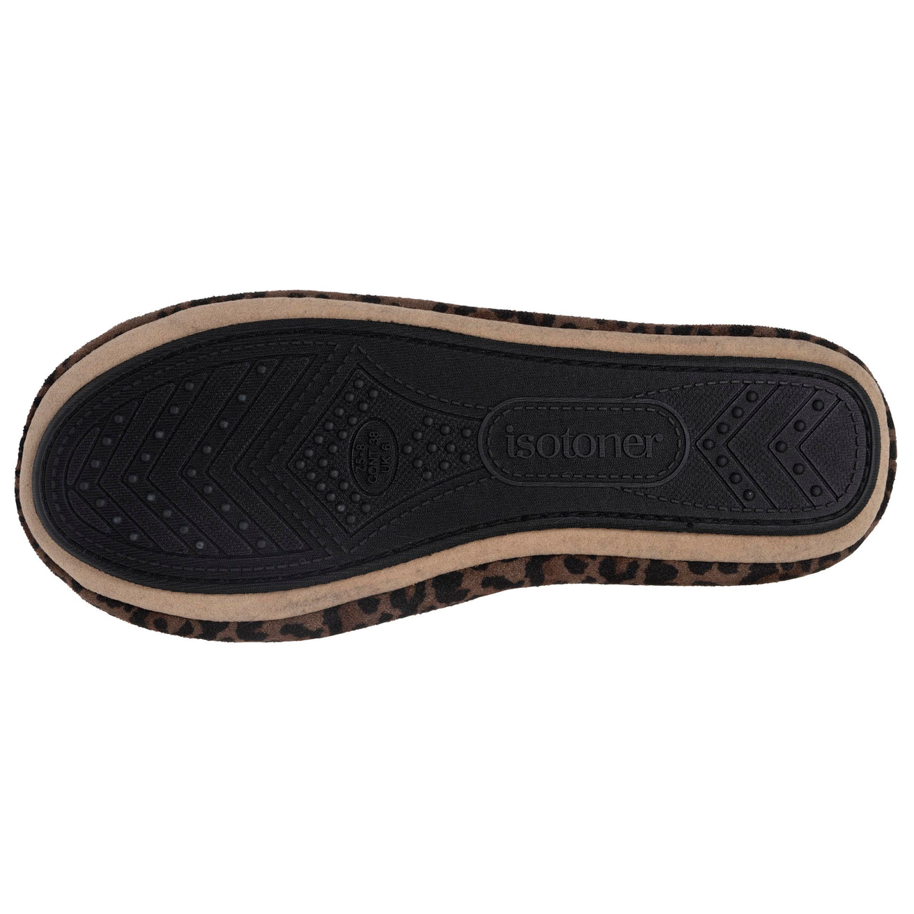 Zapatillas de casa bailarinas Mujer Leopardo
