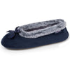 Zapatillas de casa bailarinas Mujer Leopardo marine - Isotoner