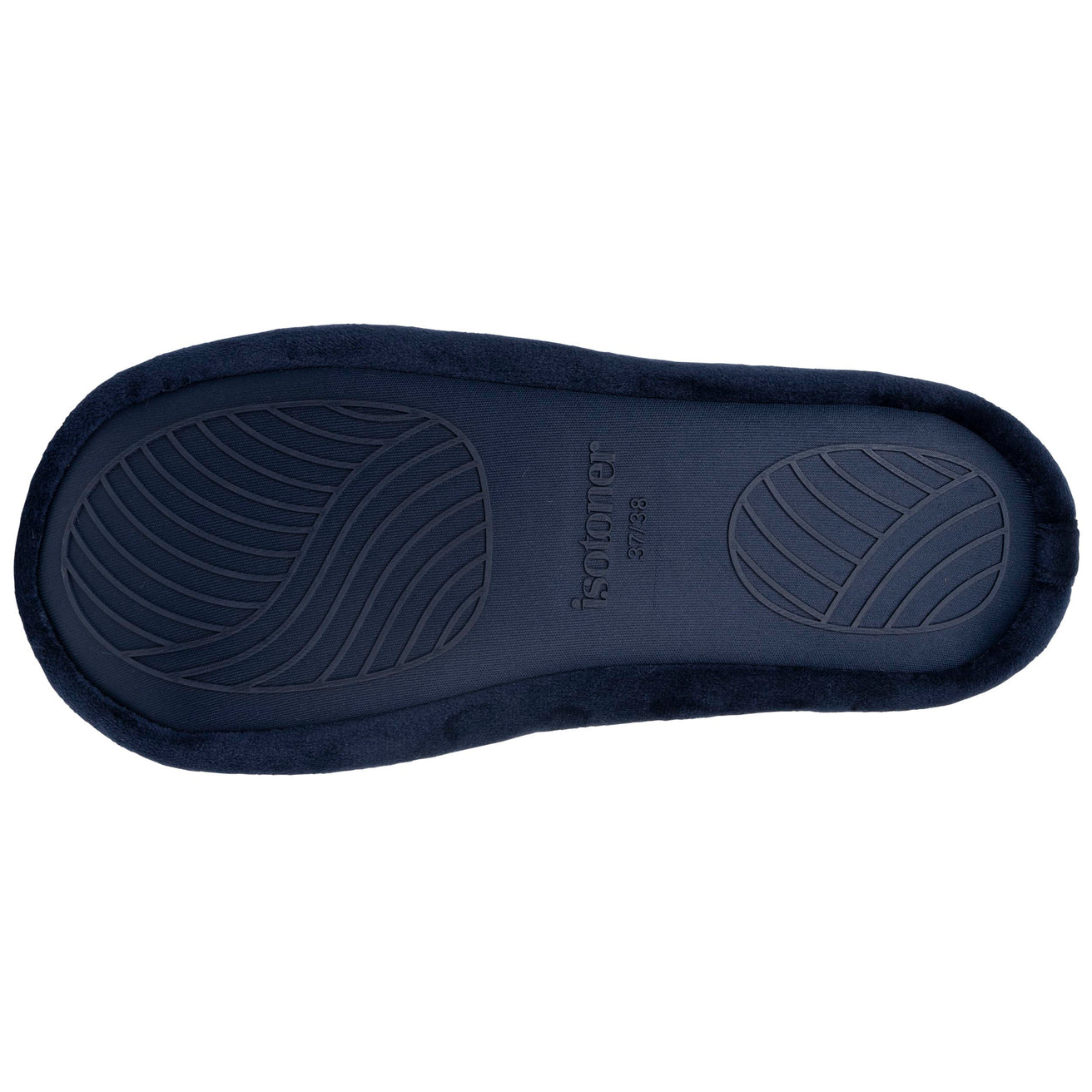 Zapatillas de casa bailarinas Mujer estrella Marino