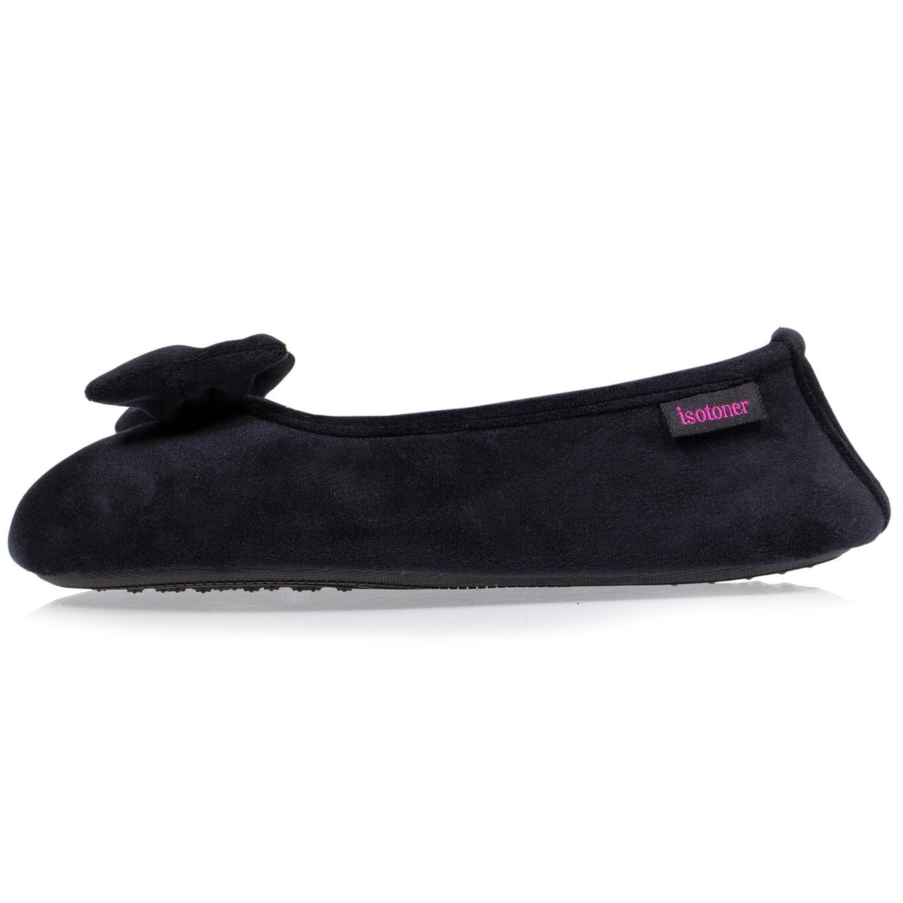 Zapatillas de casa bailarinas Mujer Negro