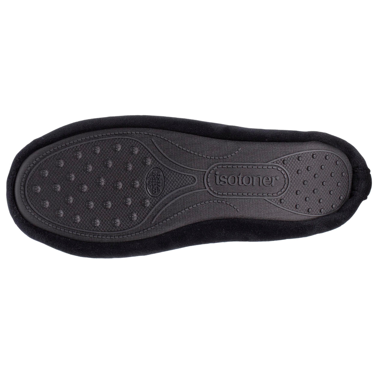 Zapatillas de casa bailarinas Mujer Negro