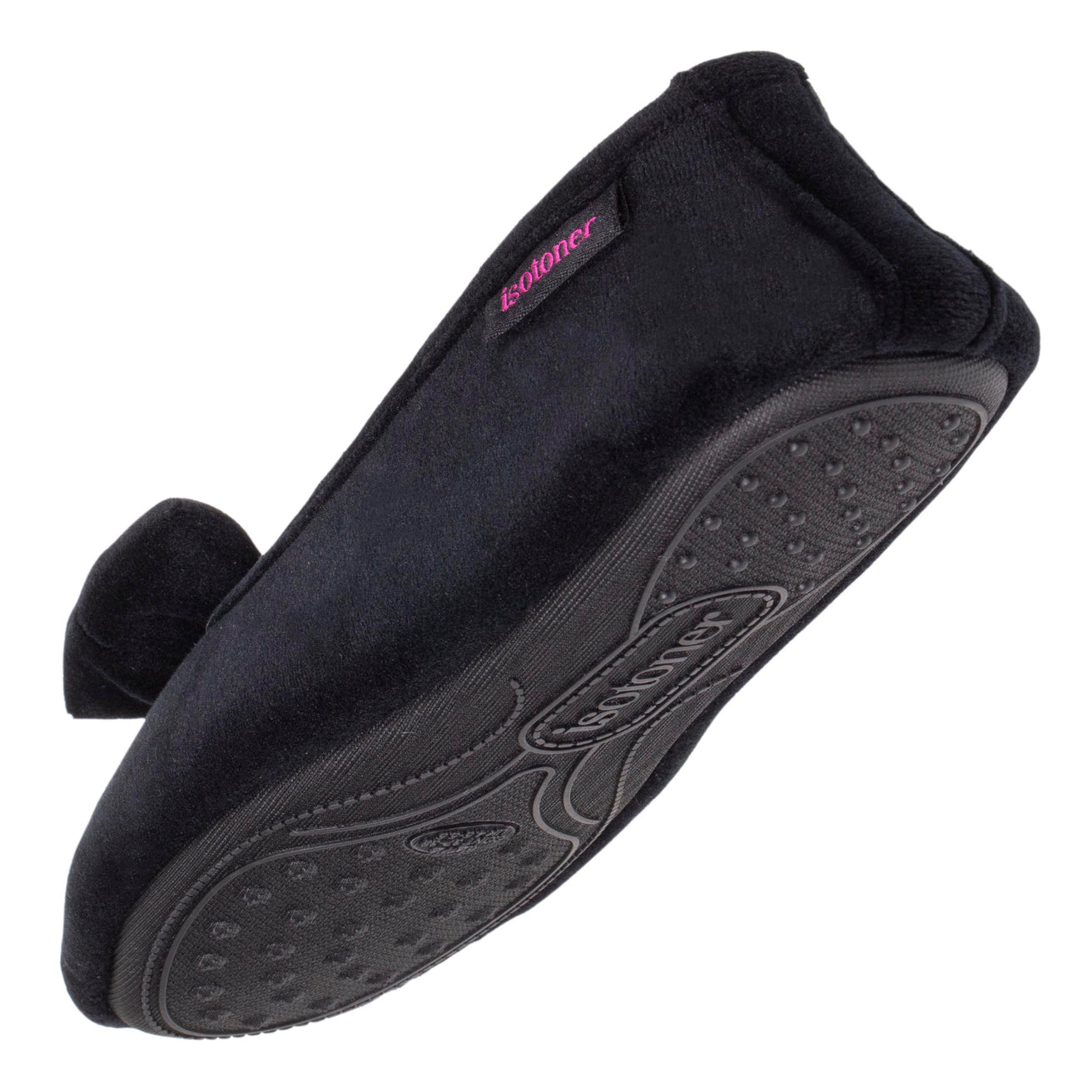 Zapatillas de casa bailarinas Mujer Negro