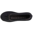 Zapatillas de casa bailarinas Mujer Negro beige