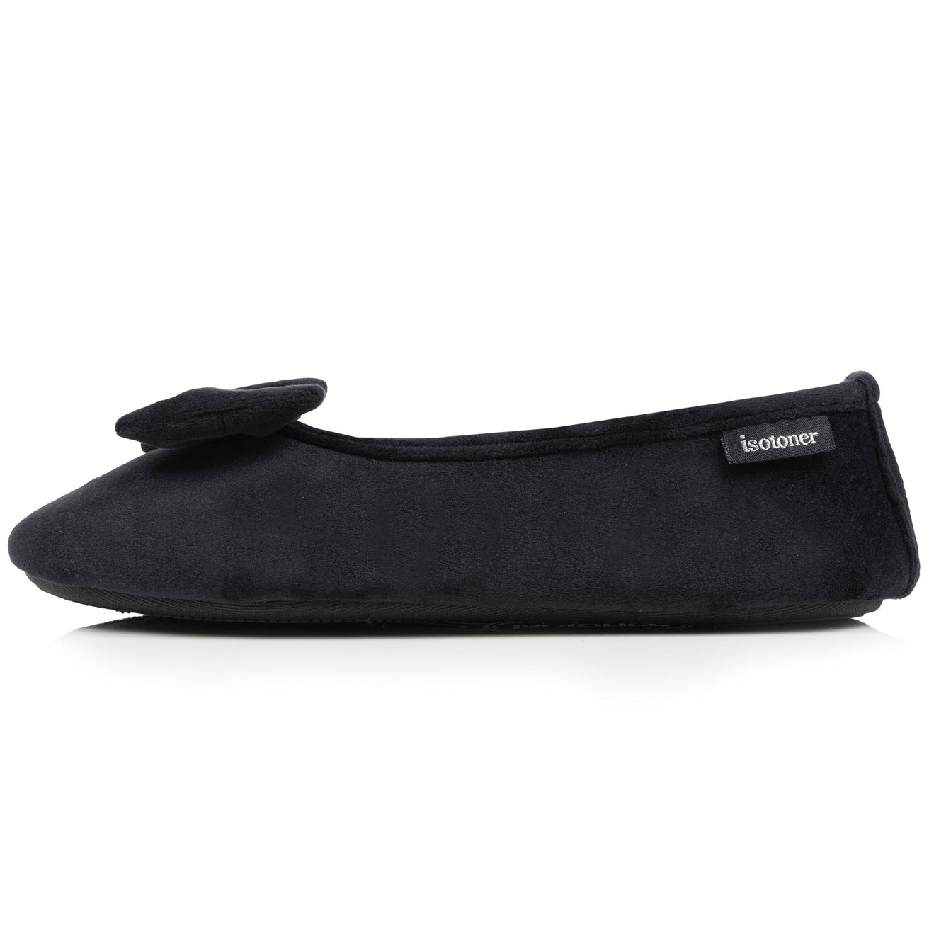 Zapatillas de casa Mujer Negro interior de lunares