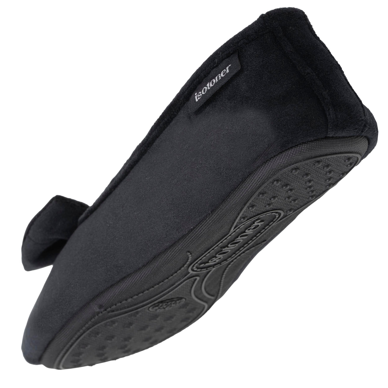 Zapatillas de casa Mujer Negro interior de lunares