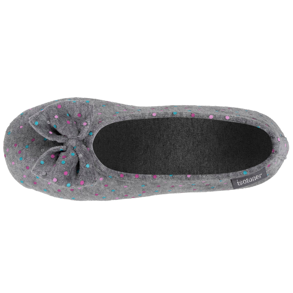 Mujer Bailarinas Gris lunares - Isotoner