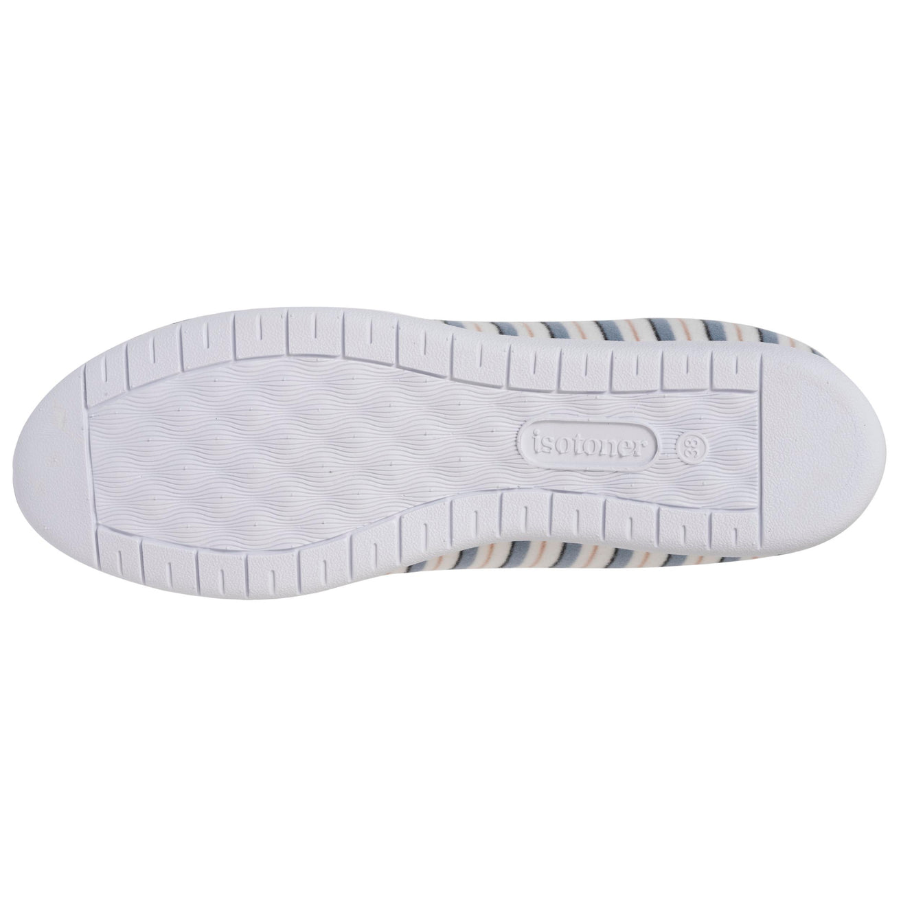 Zapatillas de casa bailarinas Mujer Rayas marineras