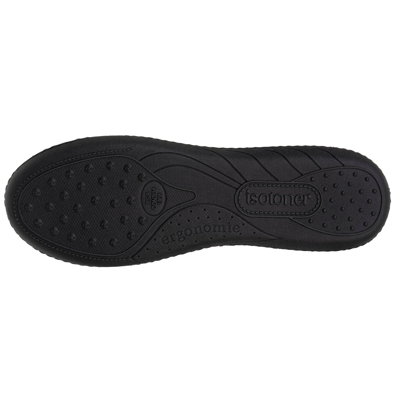 Zapatillas de casa bailarinas Mujer Rayas Rosas