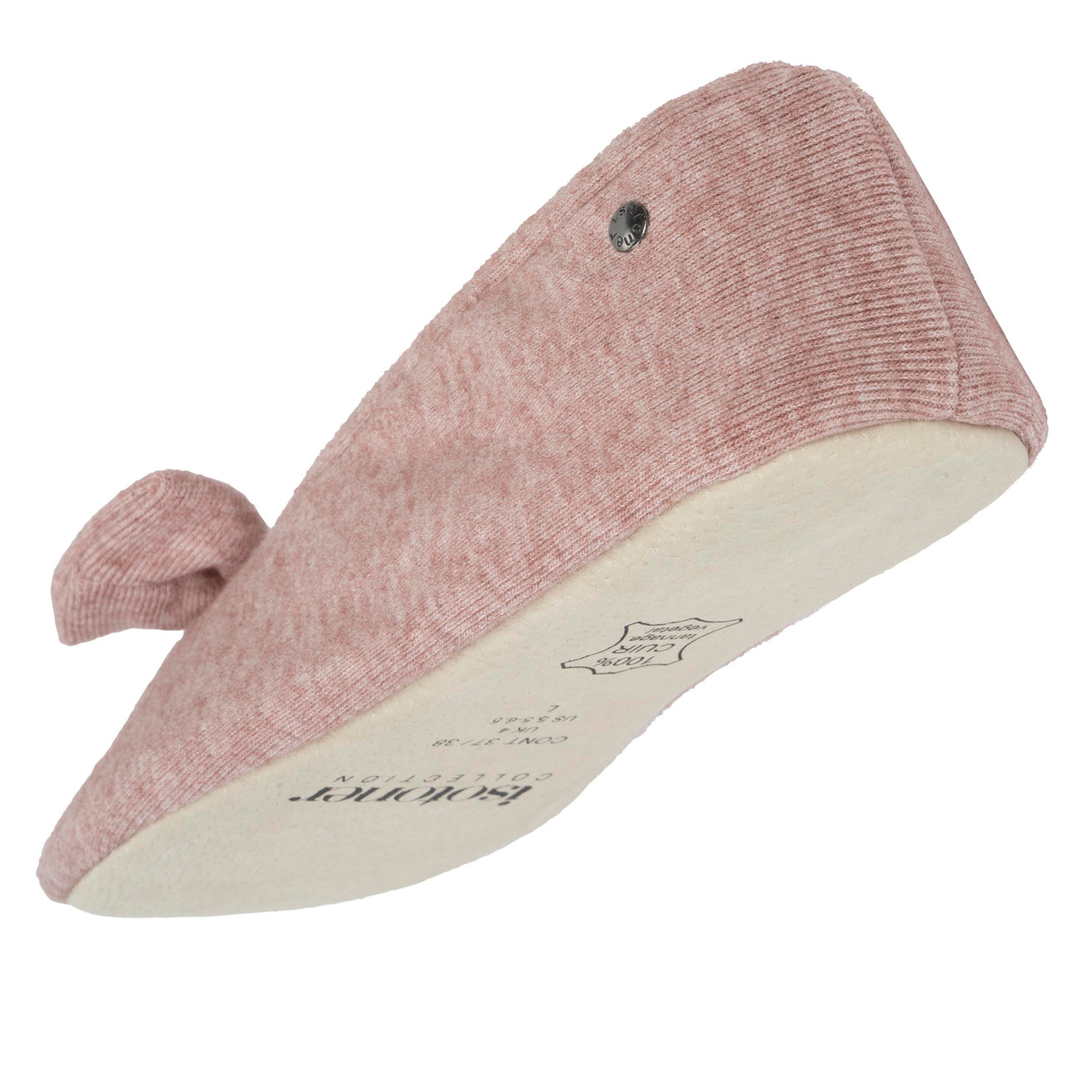 Zapatillas de casa bailarinas Mujer Rosa jaspeado