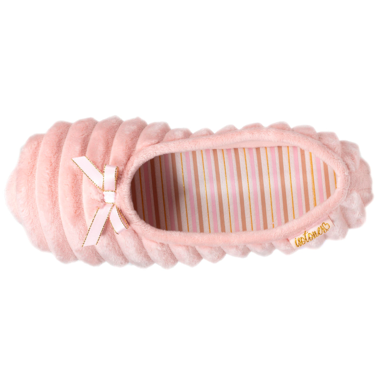 Zapatillas de casa bailarinas Mujer Rosa nube