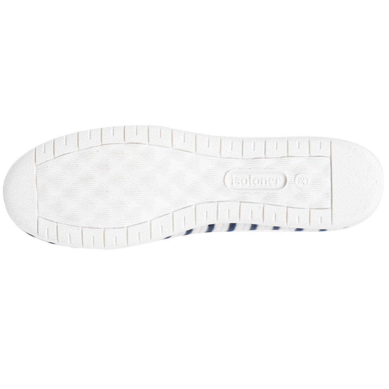 Zapatillas de casa Mujer Azul rayas