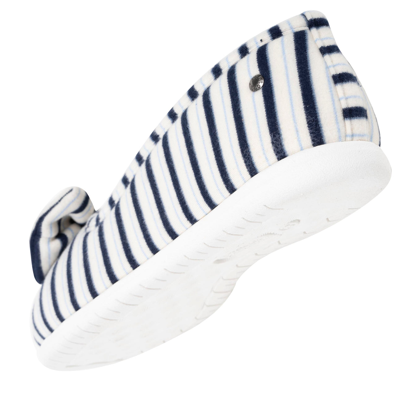 Zapatillas de casa Mujer Azul rayas