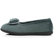 Zapatillas de casa Bailarinas Mujer Lazo irisado Sage