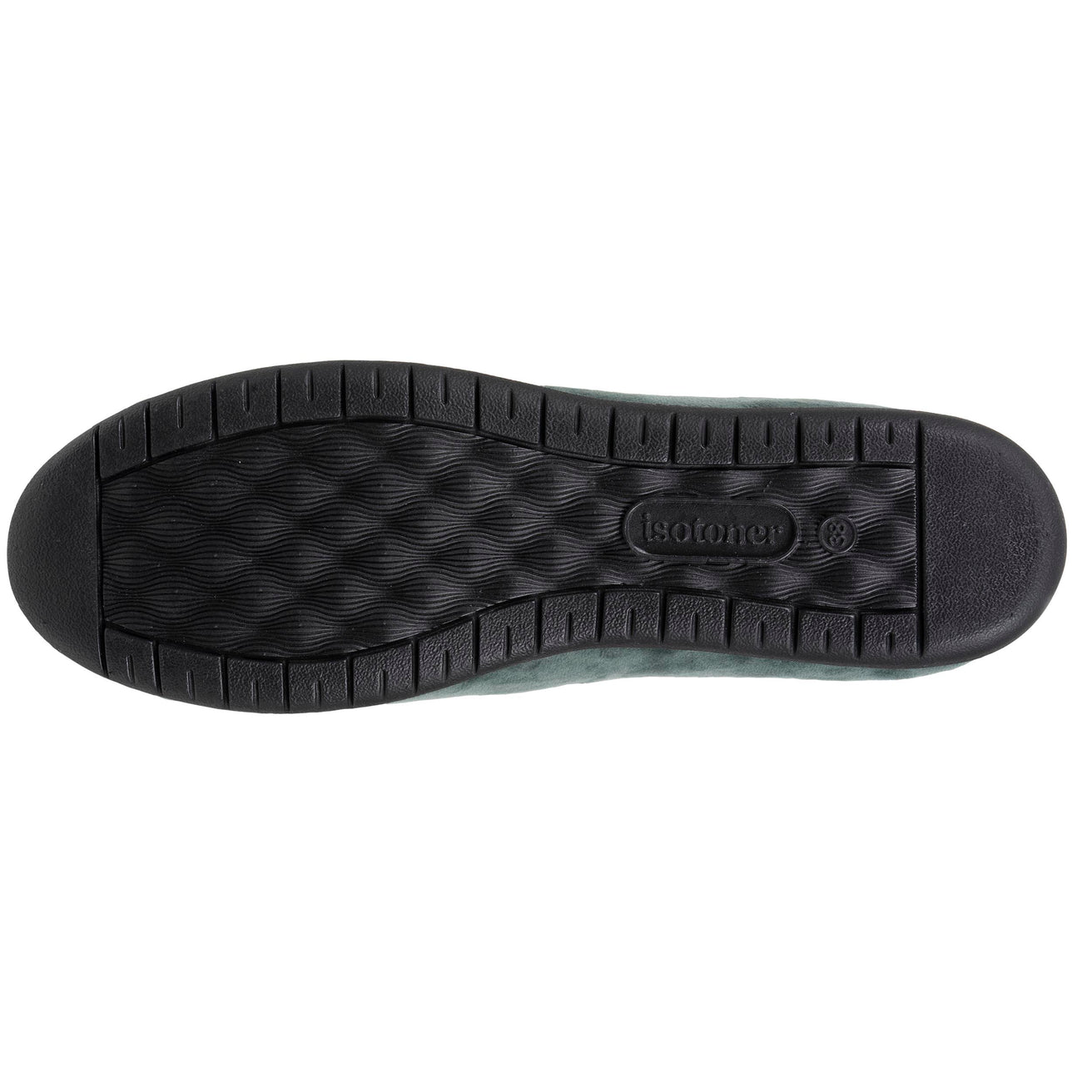 Zapatillas de casa Bailarinas Mujer Lazo irisado Sage