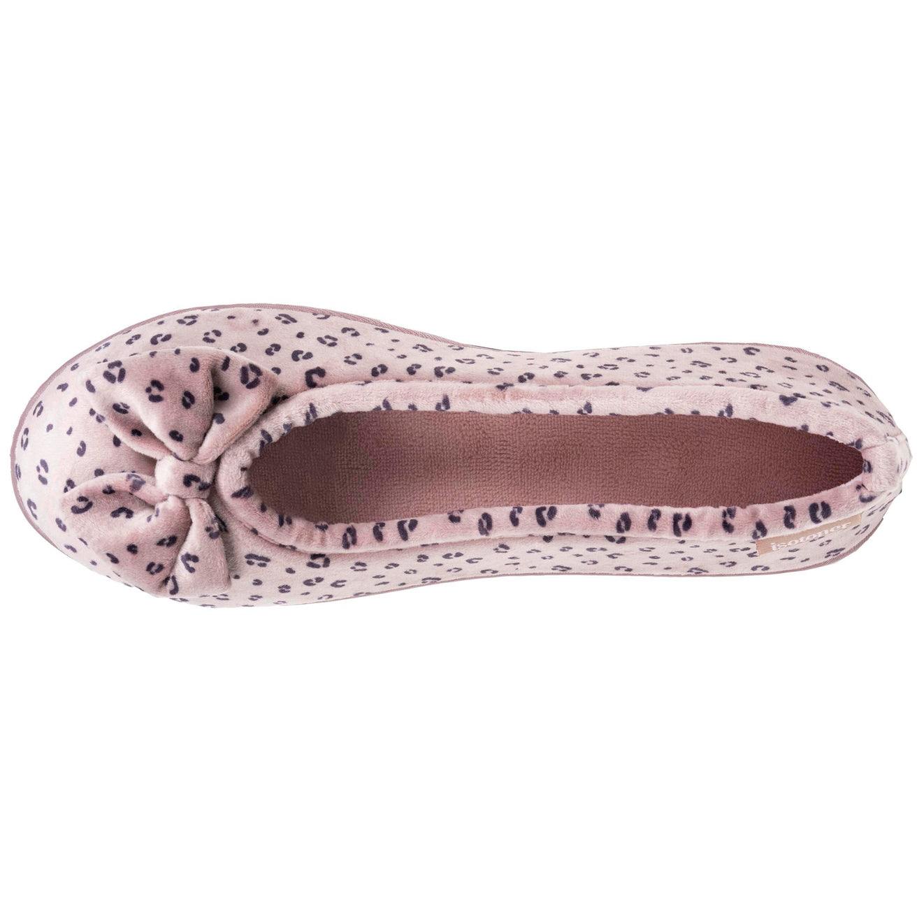 Zapatillas de casa Bailarinas ergonómicas Mujer Leopardo blush